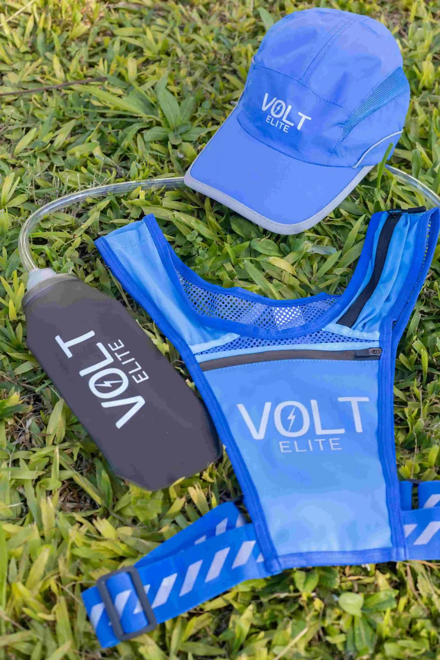 Chaleco para correr Volt con red de hidratación