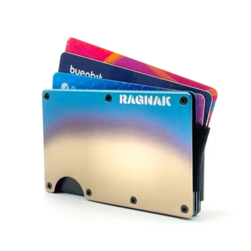 Billetera Ragnak Rainbow con tarjetas