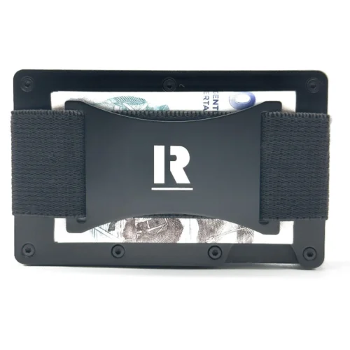 Billetera Ragnak Blacky con correa
