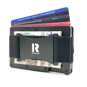 Billetera Ragnak Blacky con correa y tarjetas