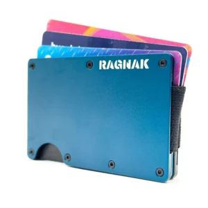 Billetera Ragnak Navy Blue con tarjetas