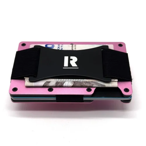 Billetera Ragnak Pinky con correa y billetes