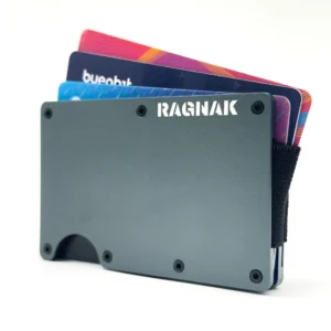 Billetera Ragnak Dark Gray con tarjetas