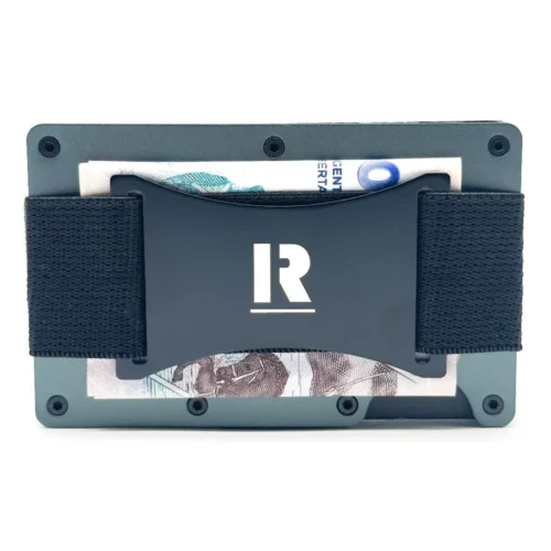 Billetera Ragnak Dark Gray con correa