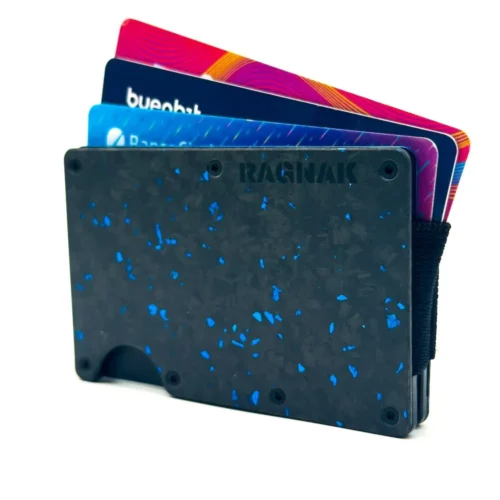 Billetera Blue Moon con tarjetas