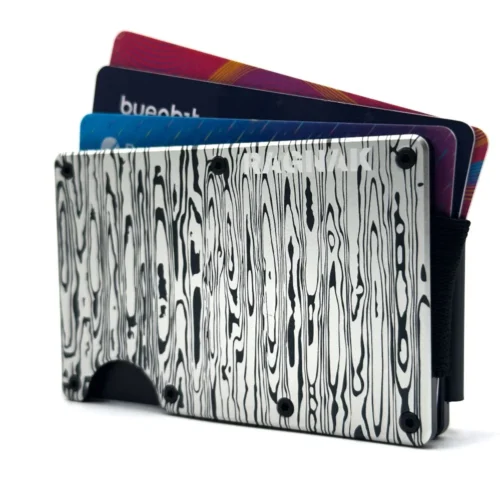 Billetera Ragnak Zebra con tarjetas