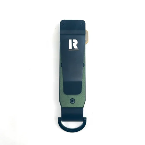 Llavero Ragnak Matte Green con clip