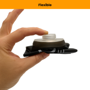 Botella de agua flexible