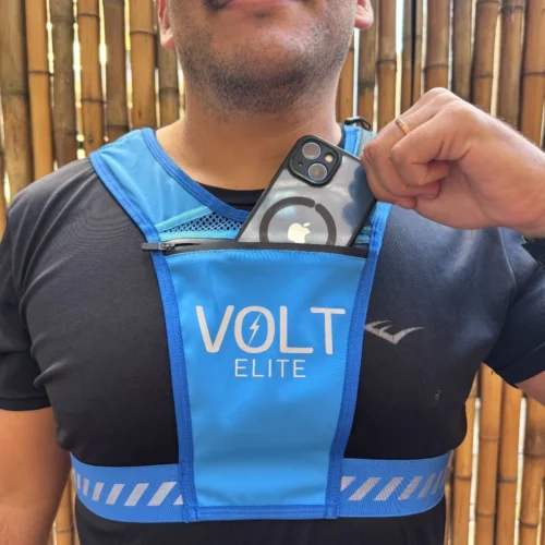 Chaleco Volt Azul bolsillo frontal