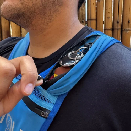 Chaleco Volt Azul bolsillo llaves