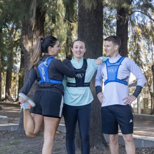 Chalecos running en contexto