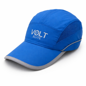 Gorra running azul Volt portada